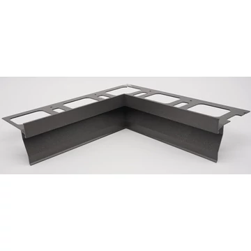 Progress Proterrace Drain FDP Anthracite Teraszprofil Belső Sarokelem Alumínium 10 mm (21 cm x 21 cm) AIPFDP 10ALA