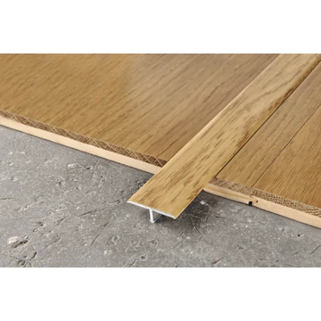 Progress Procover Wood T Profil Fehér Tölgy Alumínium Burkolatváltó 14 mm (2,7m/szál) PCRA29W 149