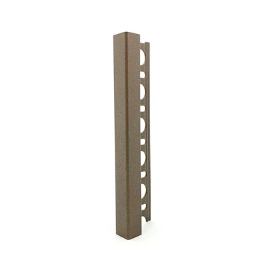 Progress Projolly Square Stone Line Bronze Alumínium Szögletes Élprofil 8 mm (2,7 m/szál) PJQSA 08-SL09