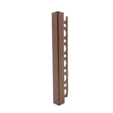 Progress Projolly Square Stone Line Corten Alumínium Szögletes Élprofil 8 mm (2,7 m/szál) PJQSA 08-SL10