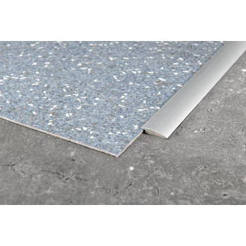 Progress Prolinoleum Eloxált Ezüst Alumínium Szintkiegyenlítő Burkolatváltó profil 38 mm (2,7 m/szál) PLUAA 16 