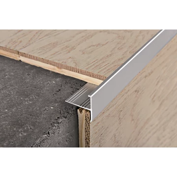 Progress Protermstep ALL Natúr Alumínium Lépcsőprofil 8 mm (2,7m/szál) PTSPAN 08 