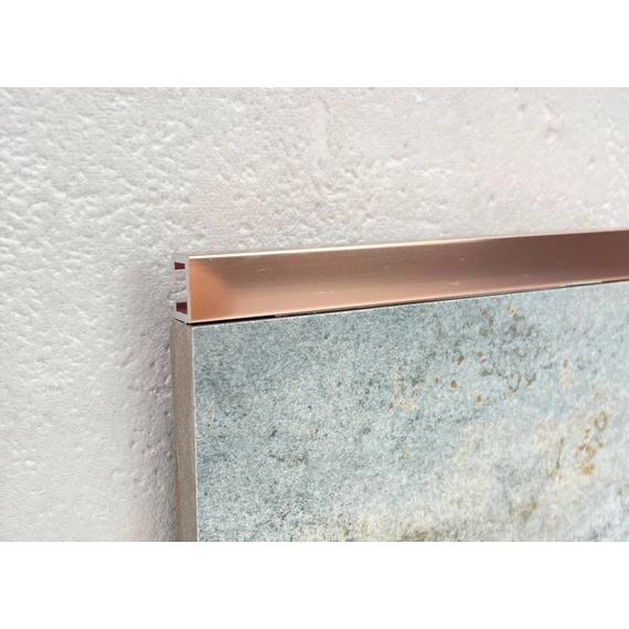 Progress Prolistell P All Polírozott Rose Gold Alumínium Dekor Profil 10 mm (2,7 m/szál) PLTPBR 10